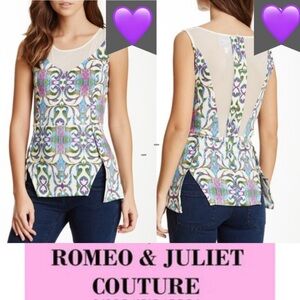 Romeo & Juliet Couture Peplum Top
